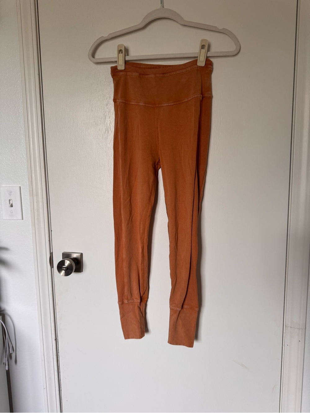 FP Movement by Free People Burnt Orange High-Rise Leggings
